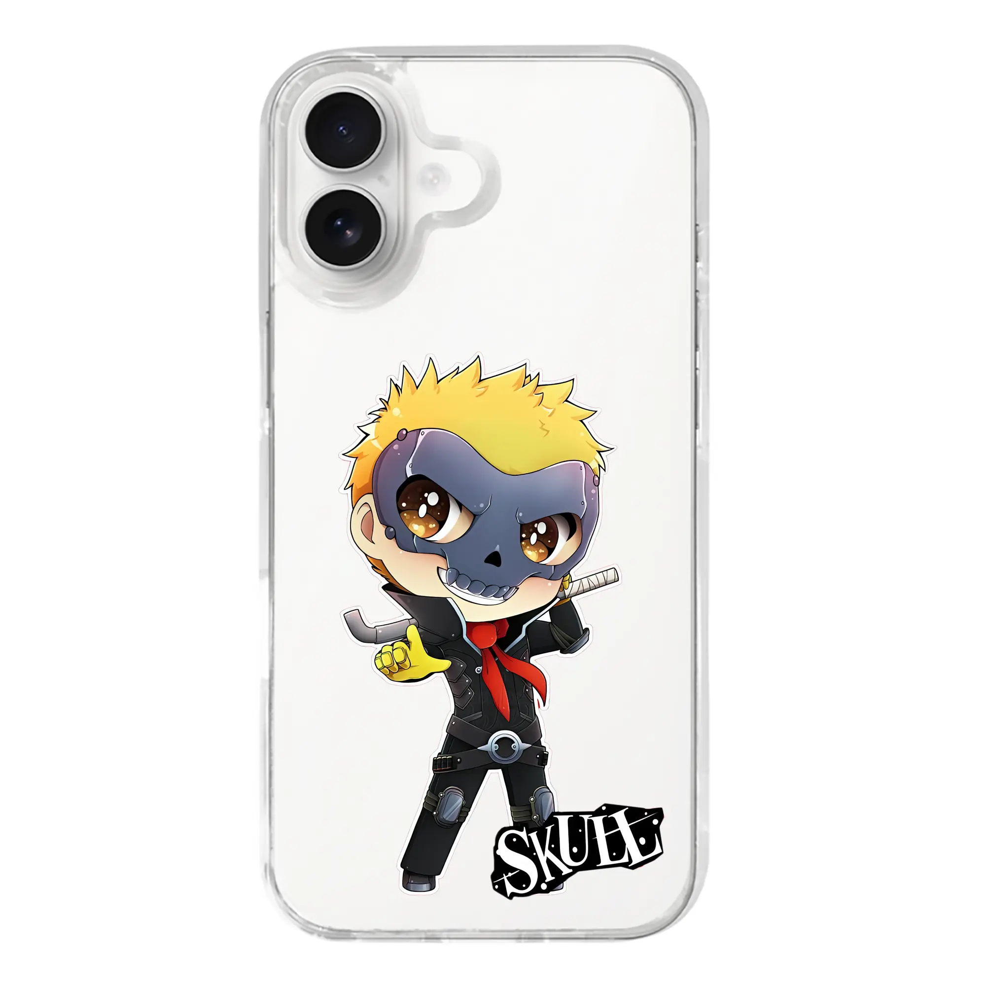 ペルソナ グッズ,坂本竜司 - iPhone 17シリーズ 透明スマホケース – 薄型・耐衝撃・精密フィット保護カバー